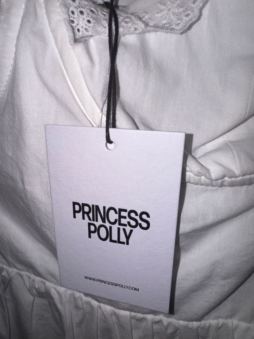 Princess Polly White Lace Summer Dress - Picture 9 of 9
